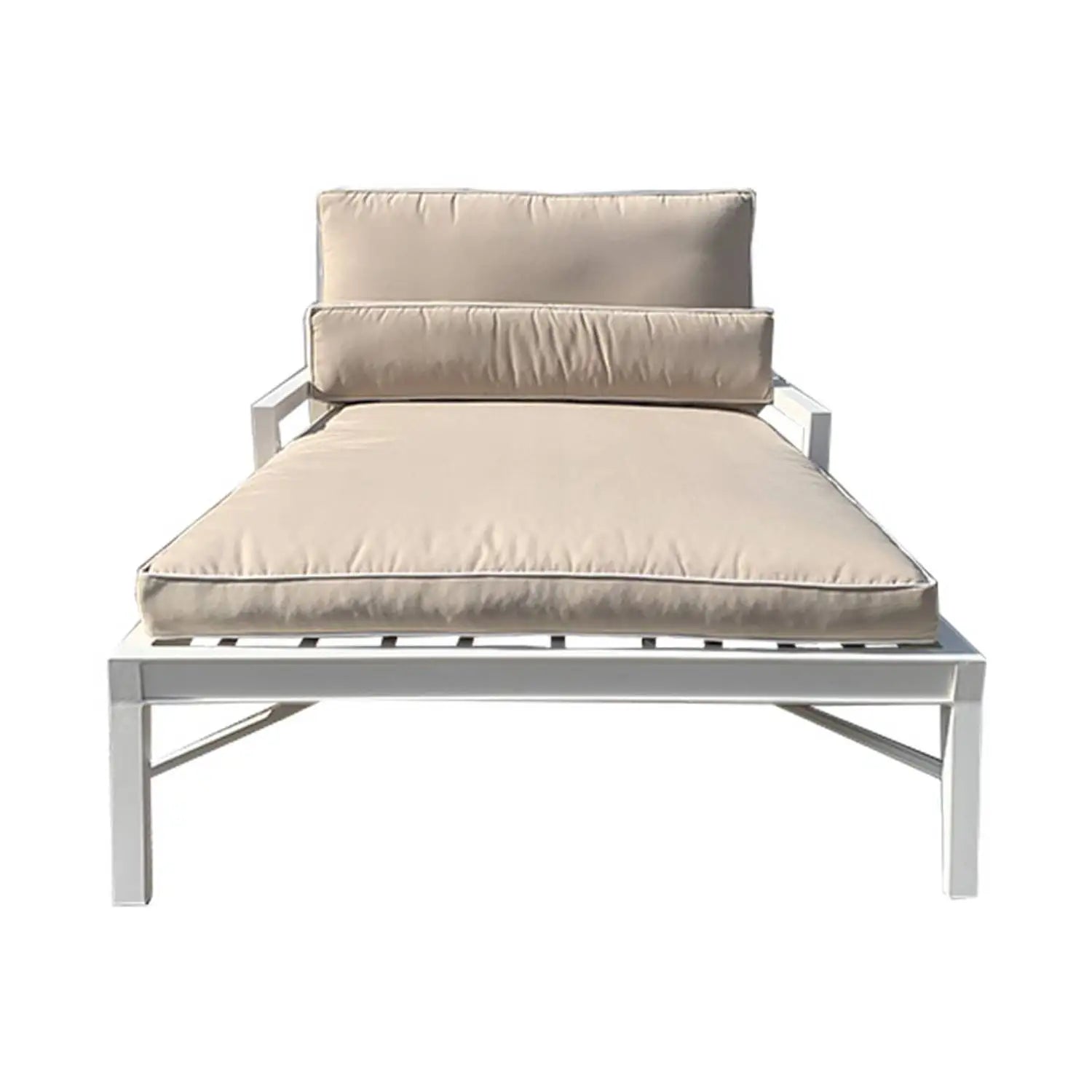 Custom Sun Lounger Double Contemporary Sculptural Alfresco Outdoor Living Australia