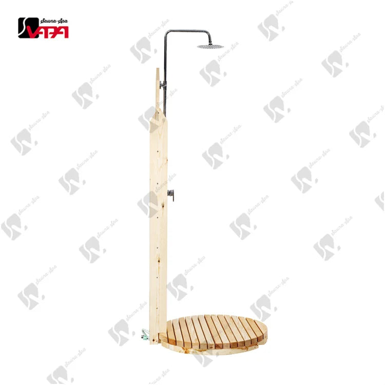 Custom Outdoor Shower Column Modern Architectural Alfresco Outdoor Living Australia