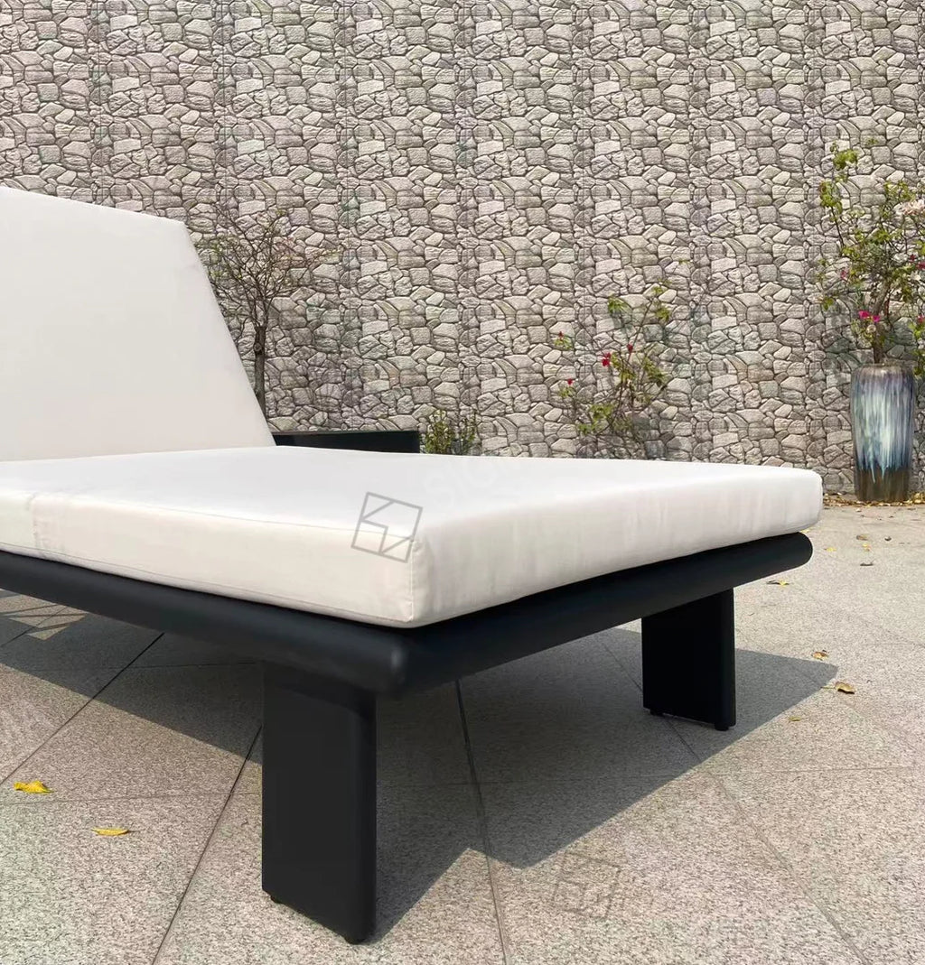 Aluminum Sun Lounger Contemporary Custom Alfresco Outdoor Living Australia