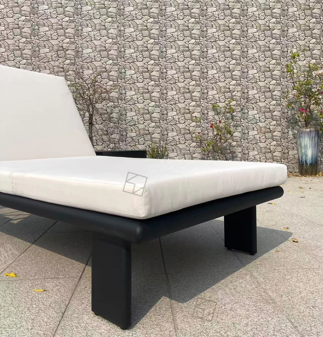 Aluminum Sun Lounger Contemporary Custom Alfresco Outdoor Living Australia