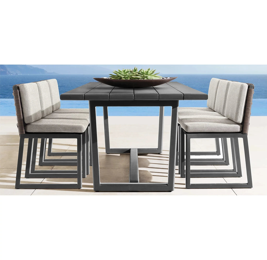 Custom Outdoor Furniture Dining Set Aluminum Alfresco Outdoor Living Australia