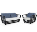 Outdoor Sofa Set Aluminium Modular Modern Minimalist Alfresco Outdoor Living Australia