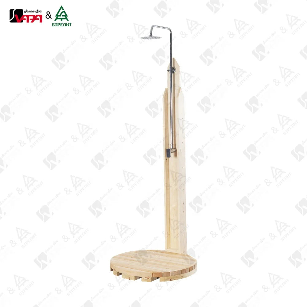 Designer Outdoor Shower Column Modern Pine Alfresco Outdoor Living Australia