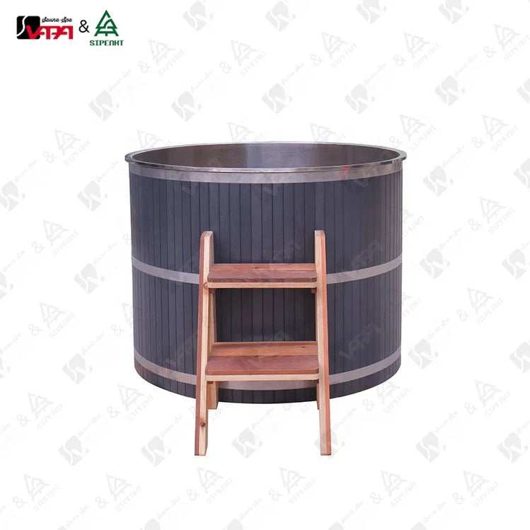 Custom Outdoor Hot Tub Modern Barrel Alfresco Outdoor Living Australia