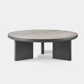Round Coffee Table Contemporary Extruded Aluminum Furniture Alfresco Outdoor Living Australia