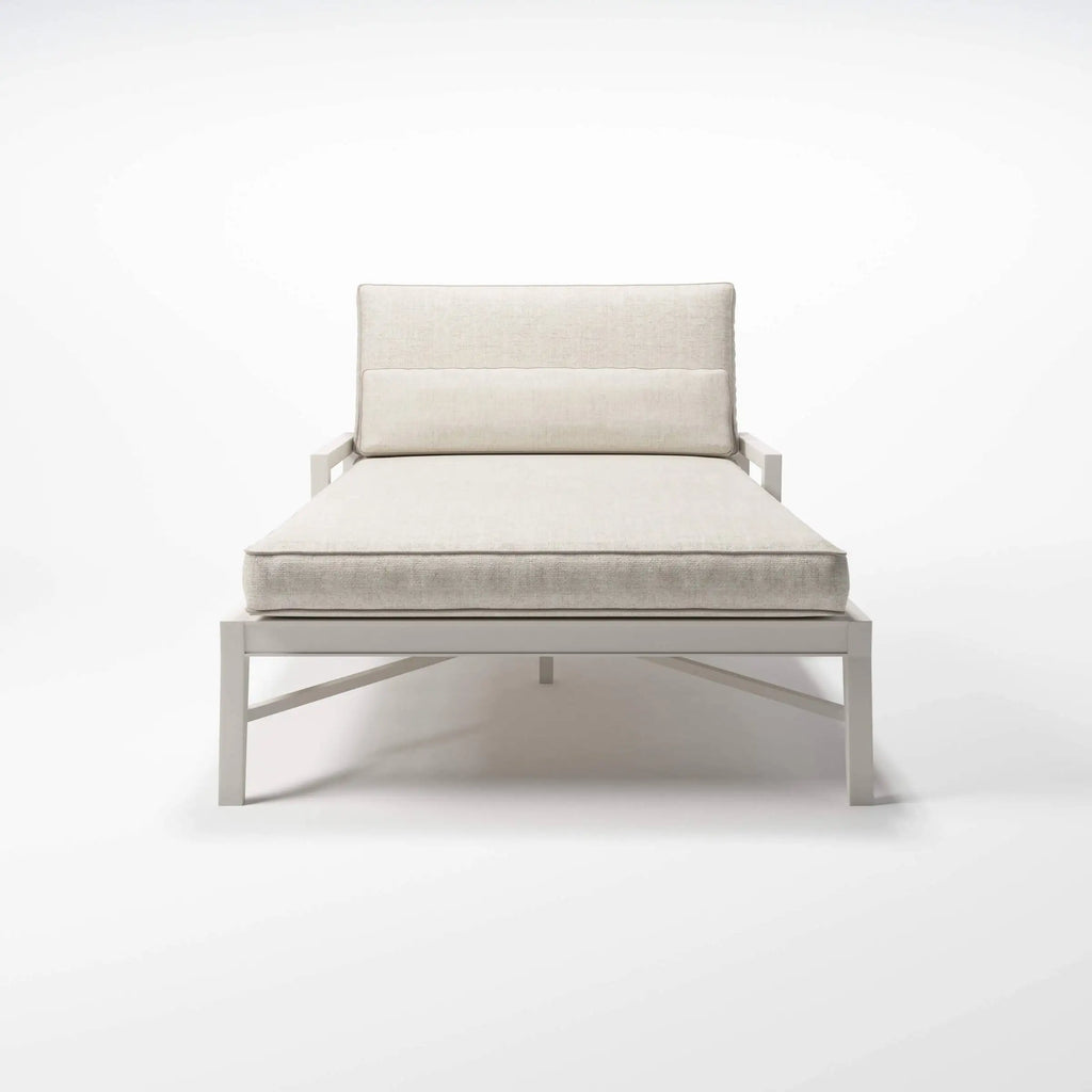Custom Sun Lounger Double Contemporary Sculptural Alfresco Outdoor Living Australia