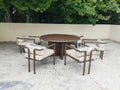 Designer Outdoor Furniture Dining Set Contemporary All-Weather Alfresco Outdoor Living Australia