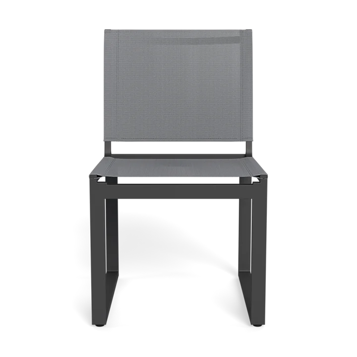 Designer Outdoor Dining Chair Modern Mesh Aluminum Alfresco Outdoor Living Australia