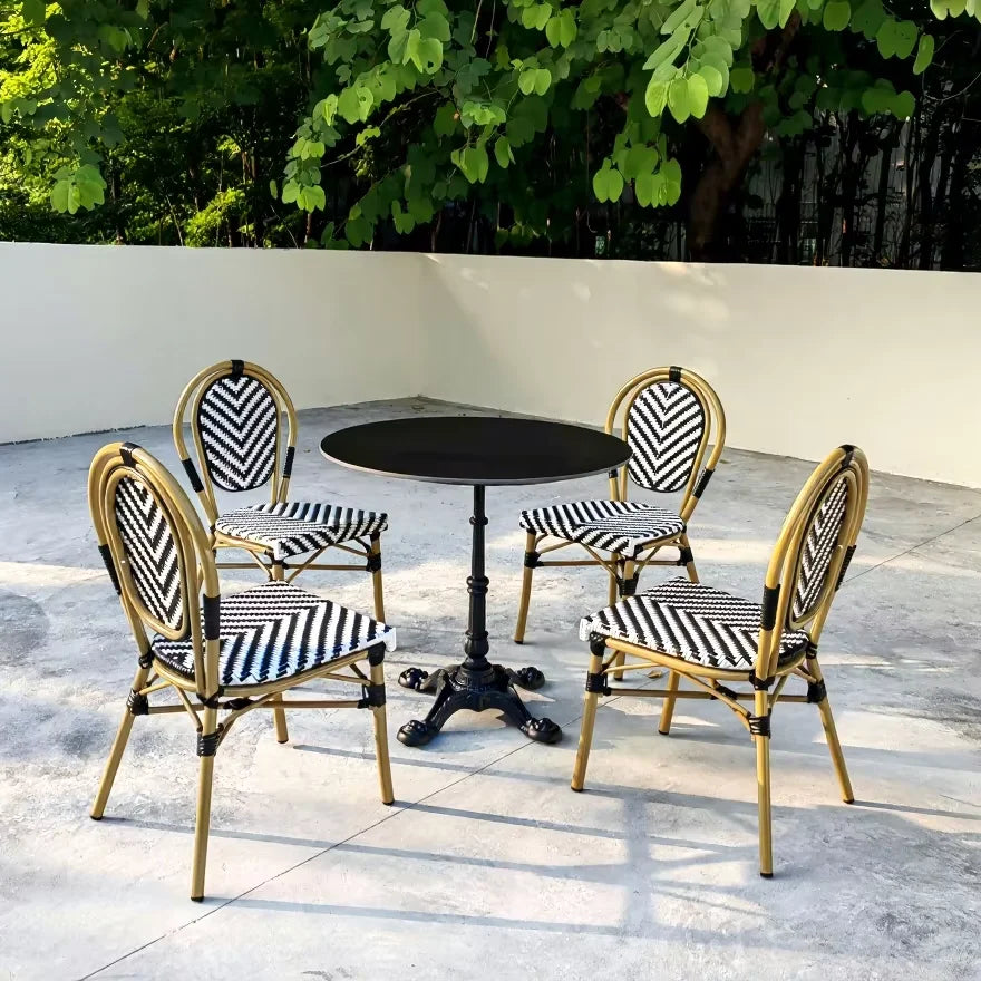 4 Seater Aluminum Dining Set Contemporary Alfresco Outdoor Living Australia