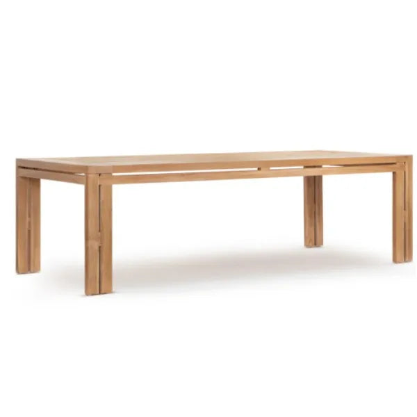 Custom Outdoor Furniture Teak Dining Table Architectural Alfresco Outdoor Living Australia
