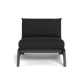 Modular Aluminium Single Seat Sofa Section Contemporary Alfresco Outdoor Living Australia