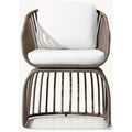 Rope Woven Outdoor Dining Chair Aluminum Alfresco Outdoor Living Australia