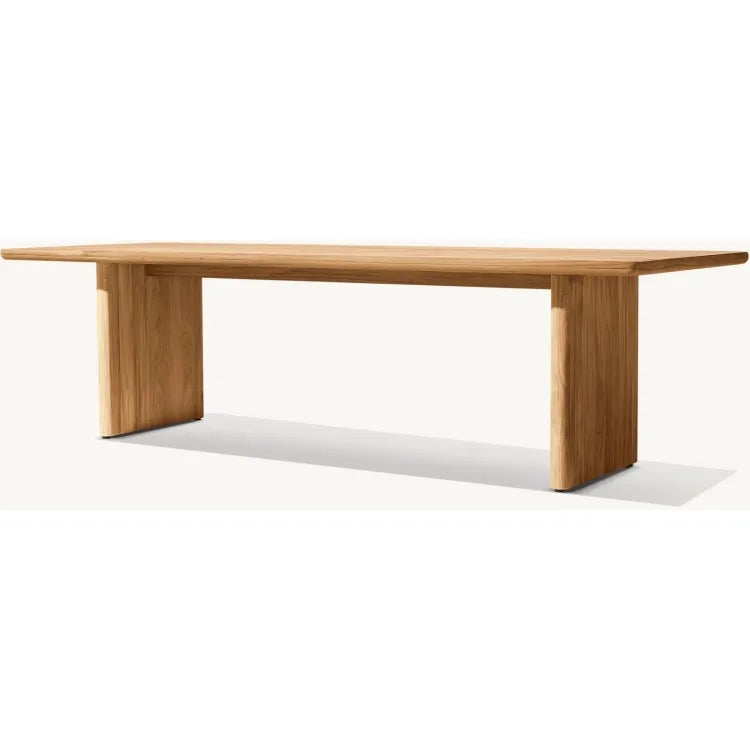 Custom Outdoor Furniture Teak Dining Set Modern Alfresco Outdoor Living Australia