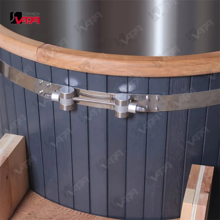 Custom Outdoor Cold Plunge Tub Modern Stainless Steel Alfresco Outdoor Living Australia