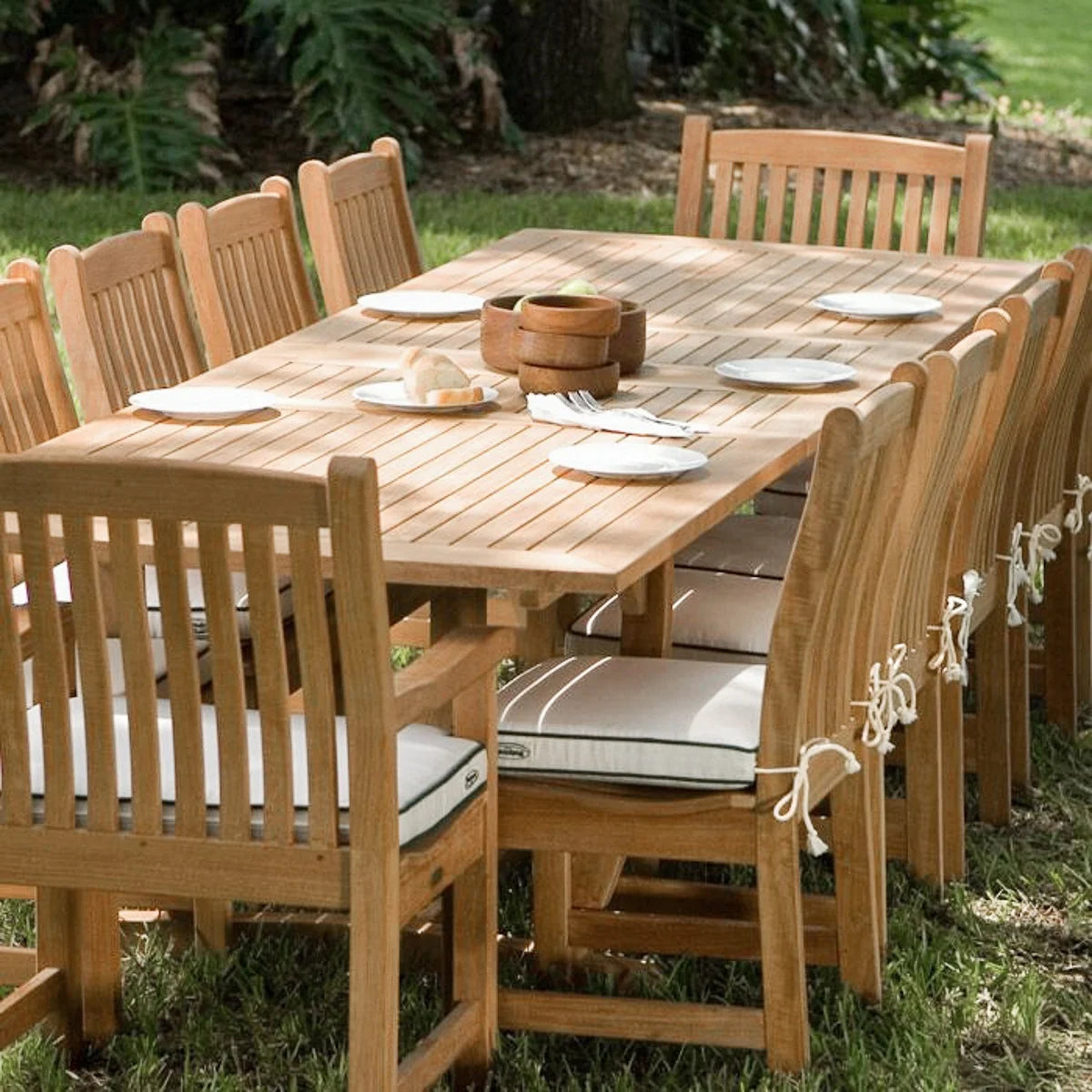 Teak Dining Set Outdoor Furniture Traditional Alfresco Outdoor Living Australia
