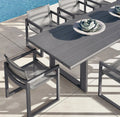 Designer Outdoor Furniture Dining Set Diamond Geometric Alfresco Outdoor Living Australia