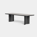 Custom Outdoor Dining Table Powder Coated Aluminium Alfresco Outdoor Living Australia