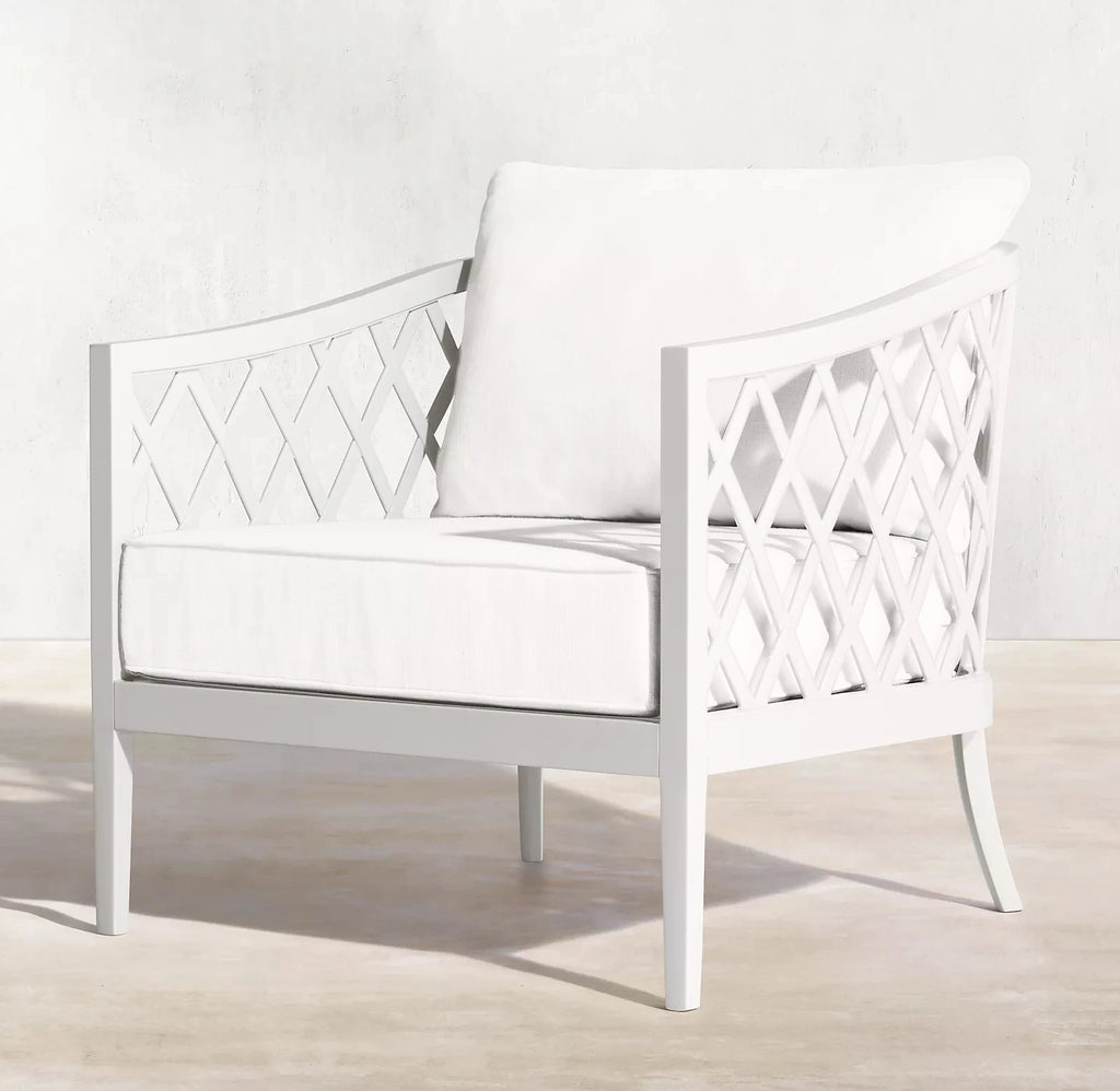 Custom Outdoor Furniture Single Sofa Gridding Alfresco Outdoor Living Australia