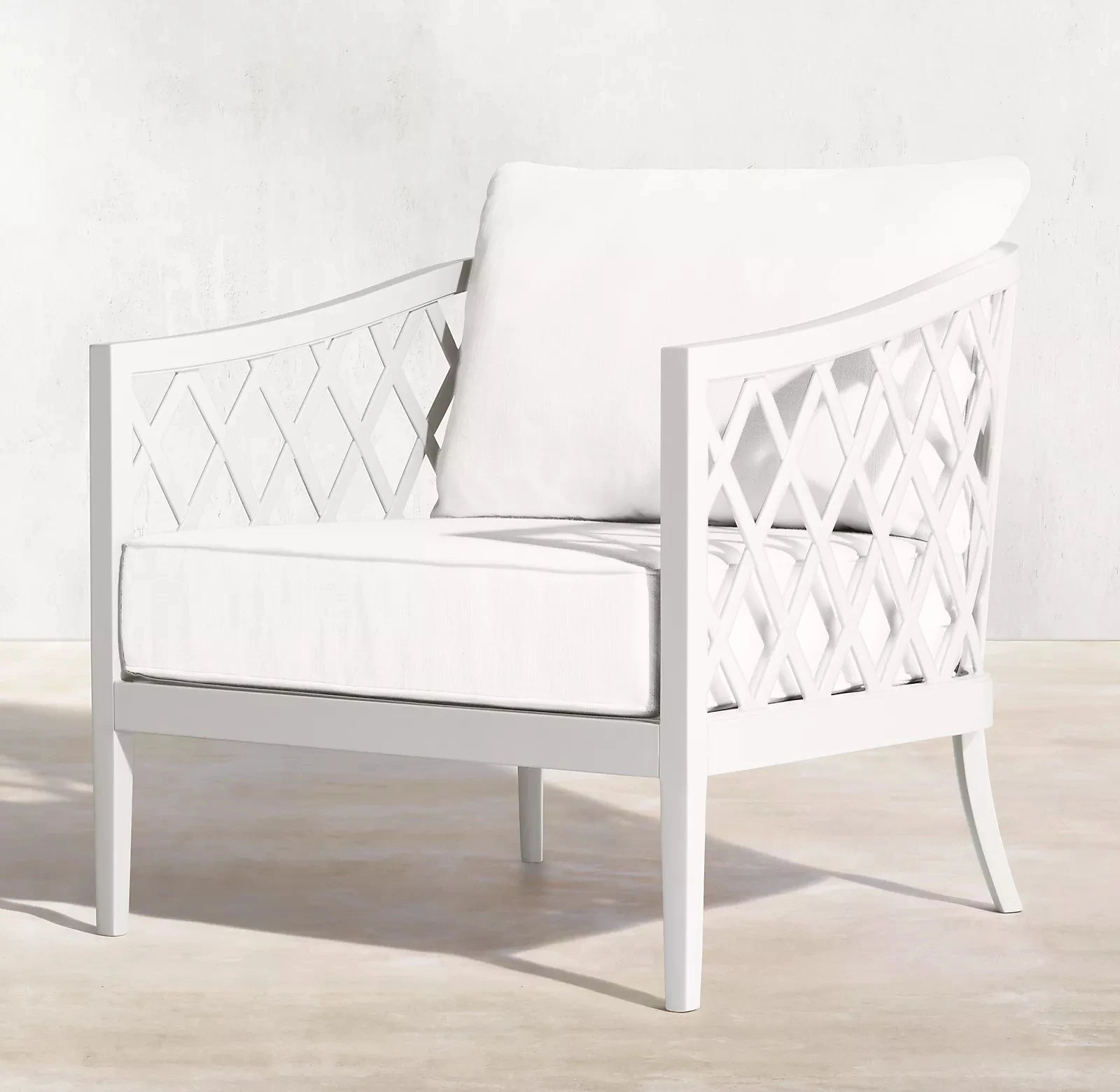 Custom Outdoor Furniture Single Sofa Gridding Alfresco Outdoor Living Australia