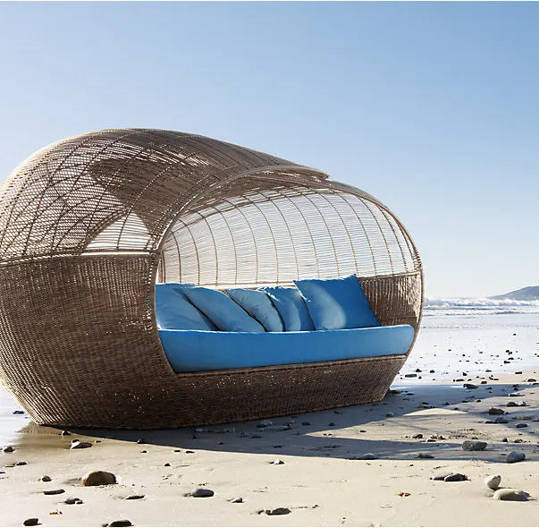 Designer Outdoor Daybed Modern Bird Nest Alfresco Outdoor Living Australia