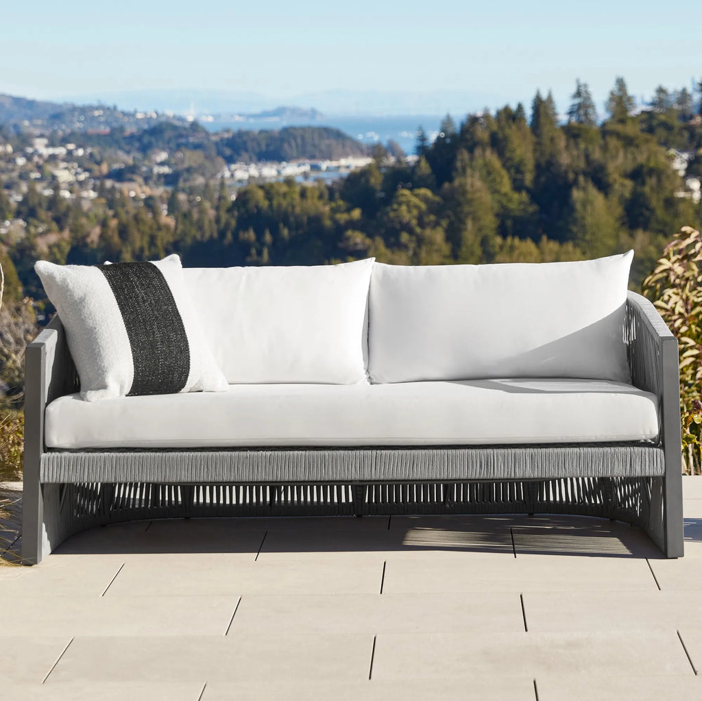 Rope Aluminum Outdoor Sofa Set Modern Alfresco Outdoor Living Australia