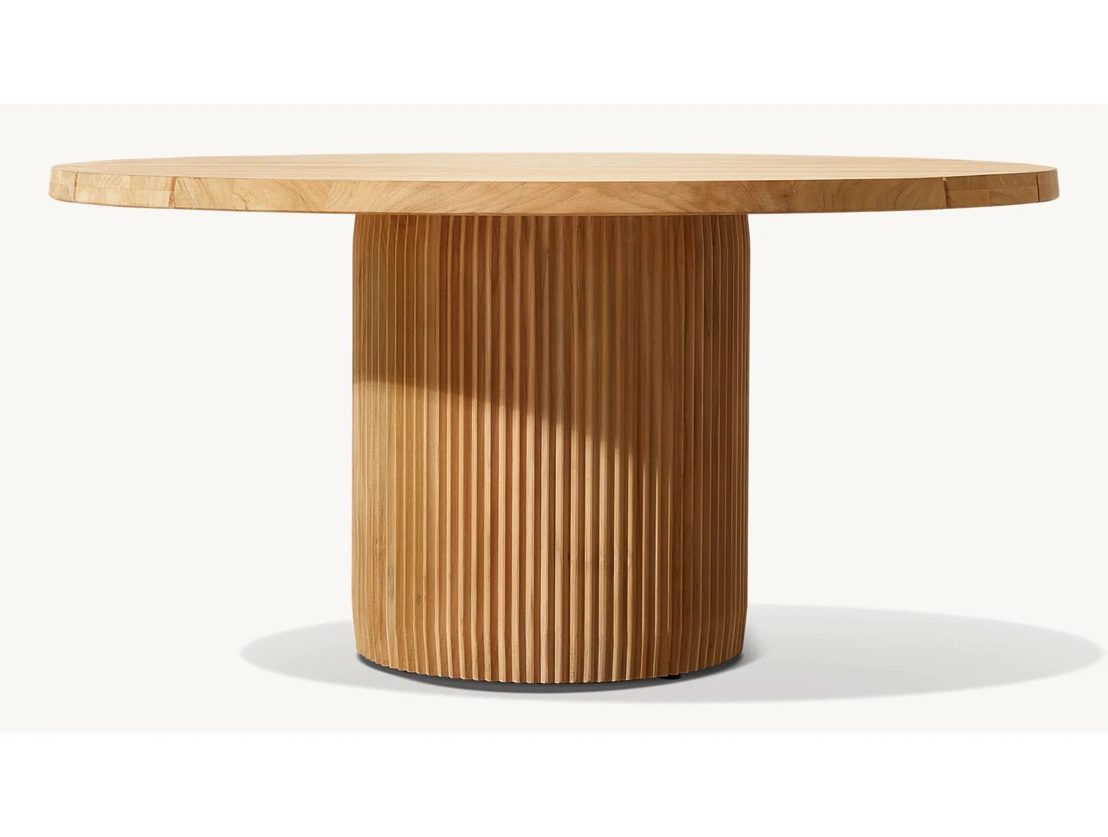 Teak Round Outdoor Dining Set Traditional Alfresco Outdoor Living Australia