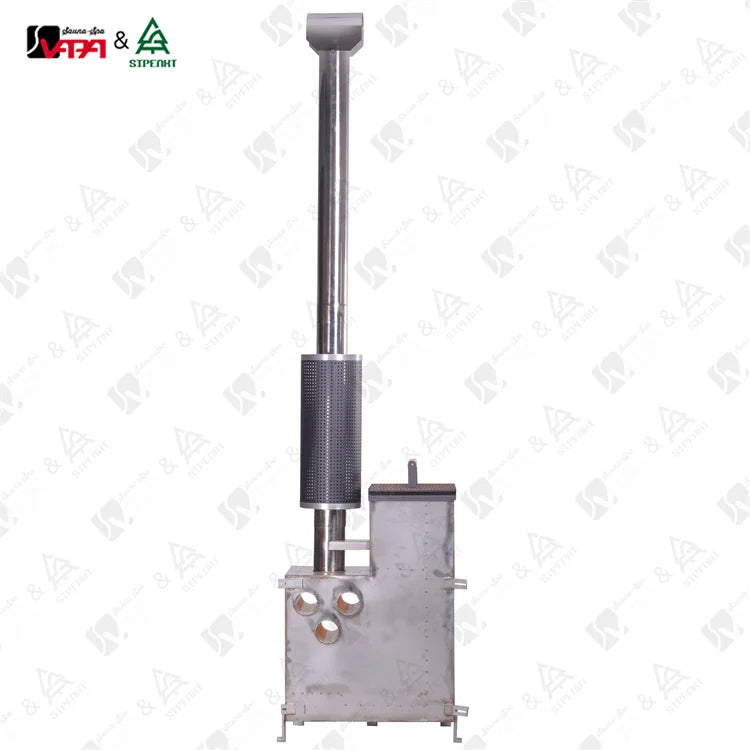 Custom Wood-Burning Stove Stainless Steel for Alfresco Outdoor Living Australia