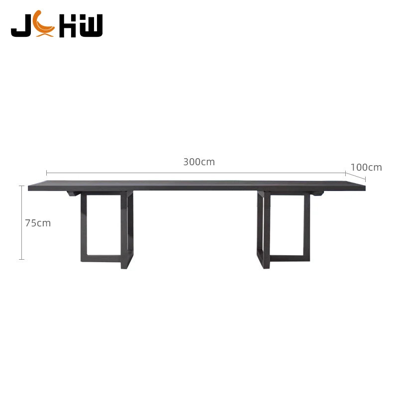 Modern Teak Garden Dining Set 6-8 Seater Outdoor Furniture