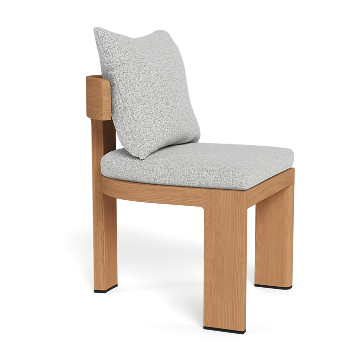 Designer Teak Dining Chair Modern Curved Alfresco Outdoor Living Australia
