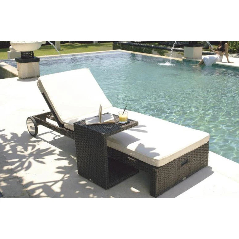 Custom Outdoor Daybed Lounger Modern Rattan Alfresco Outdoor Living Australia