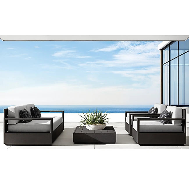 Custom Outdoor Sofa Set 4-Piece Modular Alfresco Outdoor Living Australia