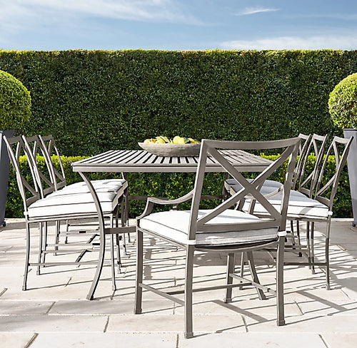 Custom Outdoor Dining Set Aluminum Table and Chairs Alfresco Outdoor Living Australia