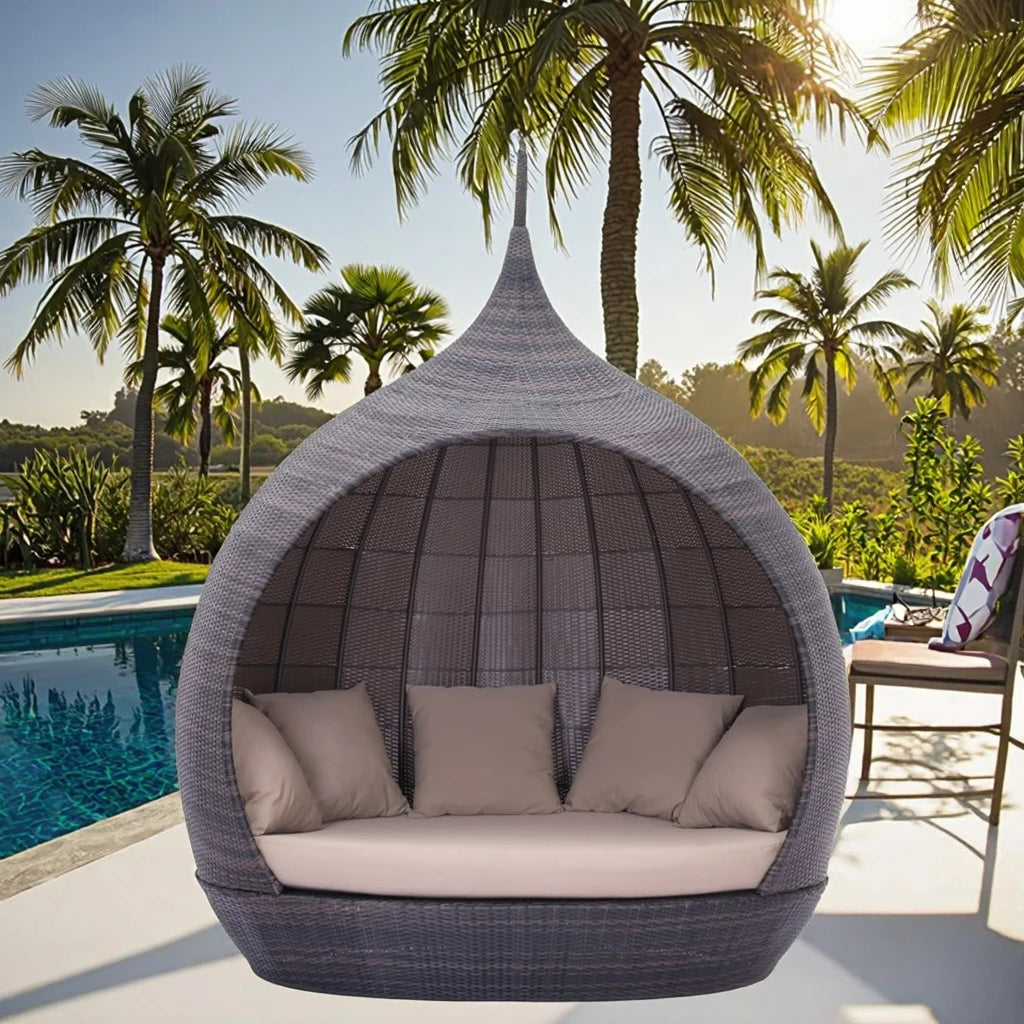 Custom Outdoor Furniture Rattan Apple Daybed Alfresco Outdoor Living Australia