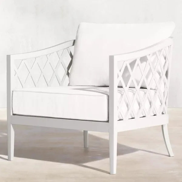 Custom Outdoor Furniture Single Sofa Gridding Alfresco Outdoor Living Australia