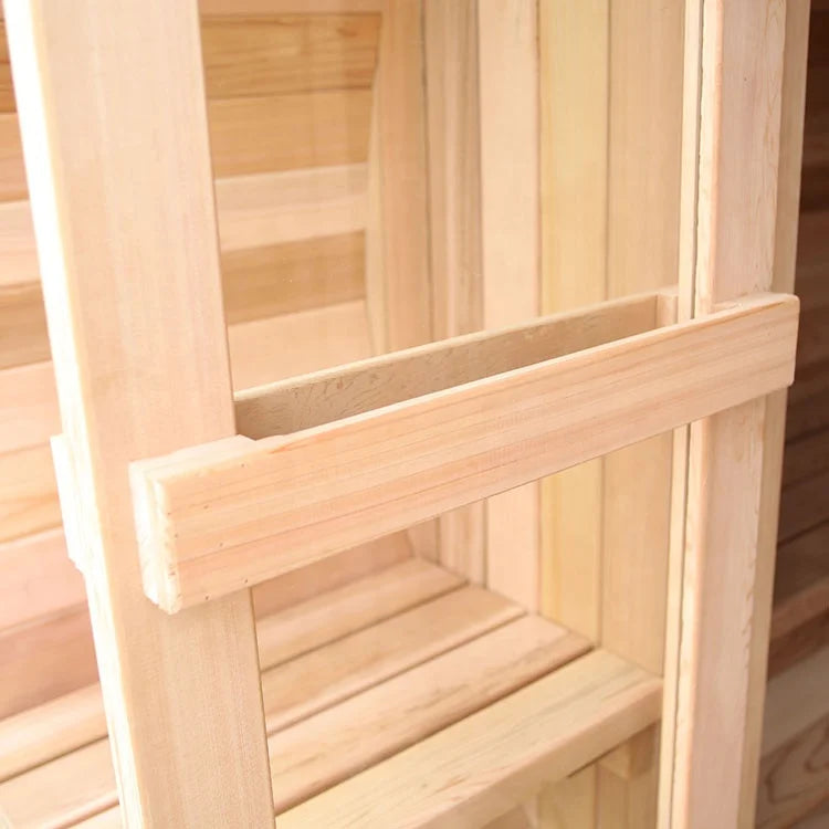Custom Outdoor Sauna Panoramic Barrel Cedar Alfresco Outdoor Living Australia