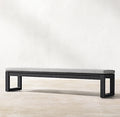 Custom Outdoor Furniture Aluminum Bench Seat Minimalist Alfresco Outdoor Living Australia