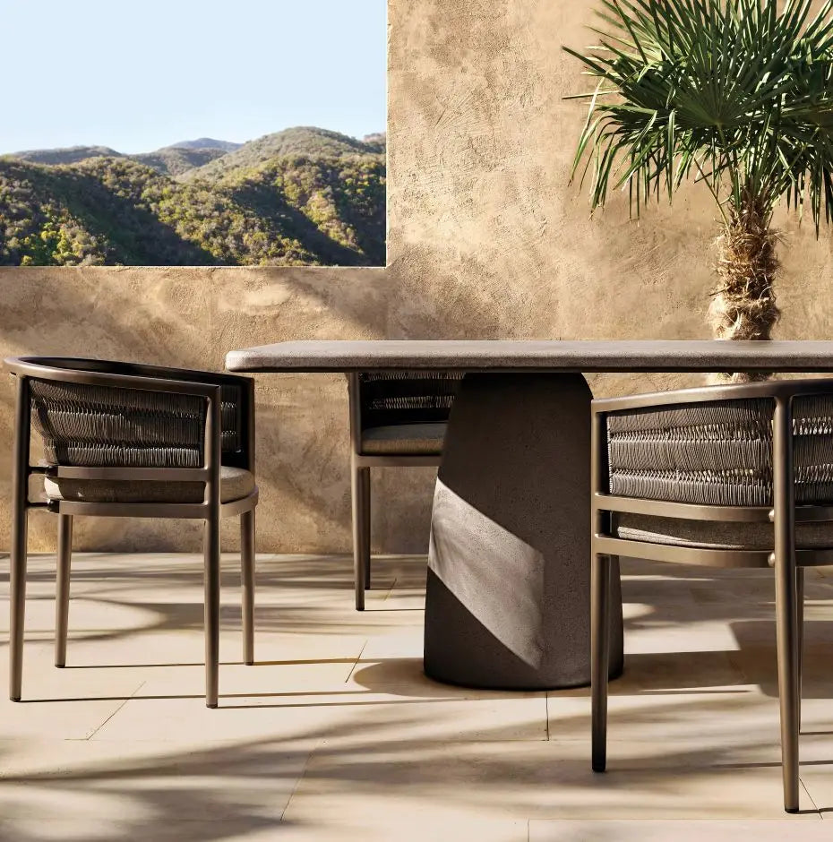 Designer Outdoor Furniture Dining Chair Resort Style Alfresco Outdoor Living Australia