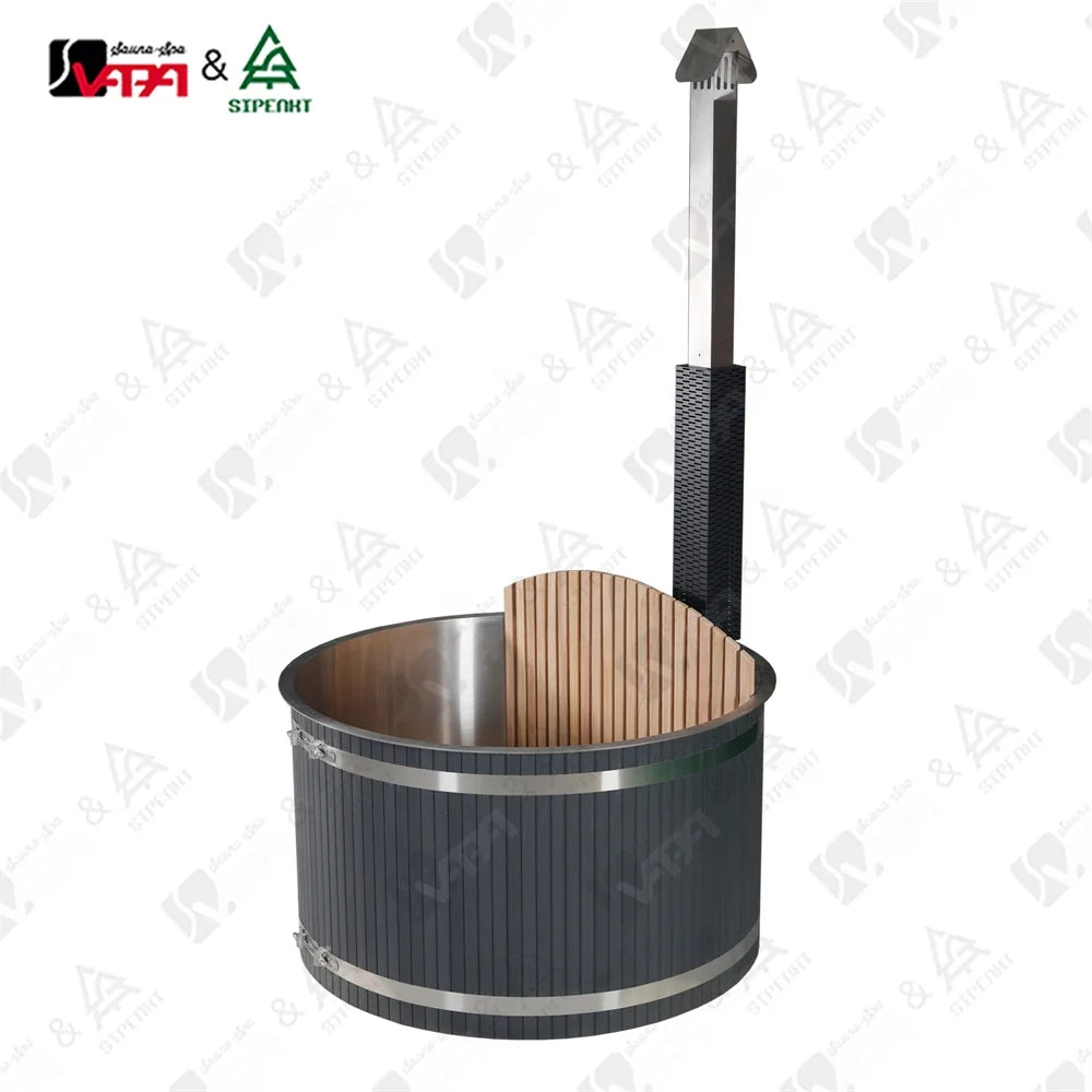 Custom Outdoor Hot Tub Spa Modern Round Alfresco Outdoor Living Australia