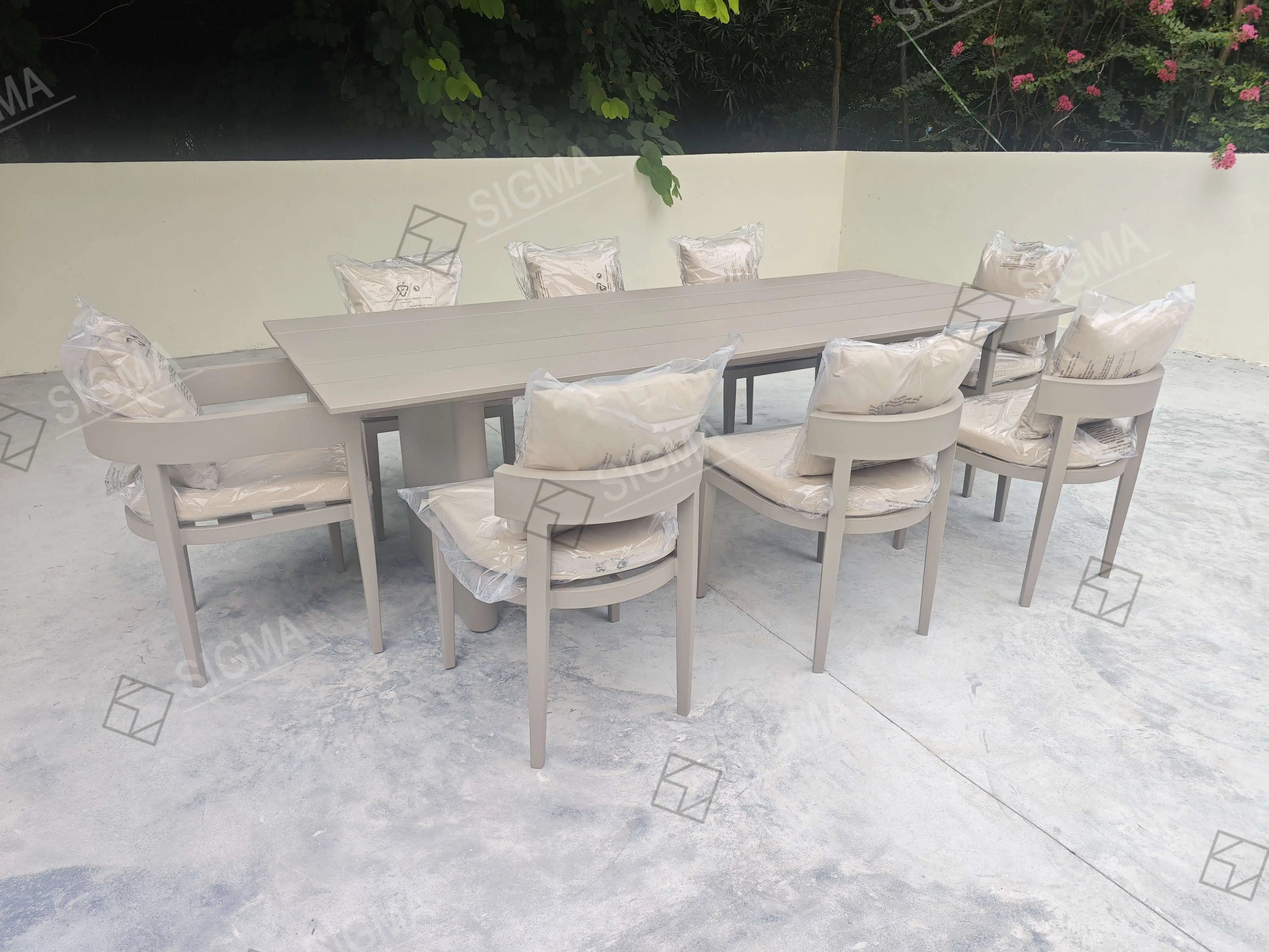 Custom Furniture 8-Seater Set Modern Alfresco Outdoor Living Australia