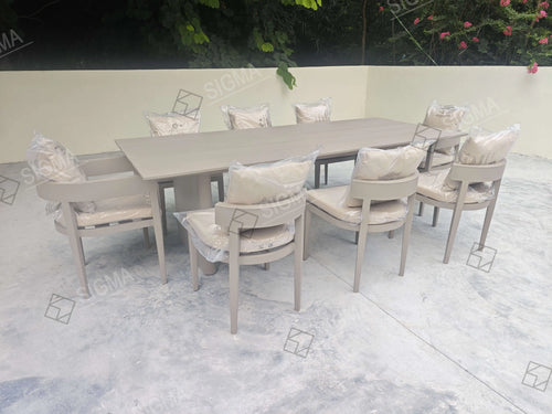 Custom Furniture 8-Seater Set Modern Alfresco Outdoor Living Australia