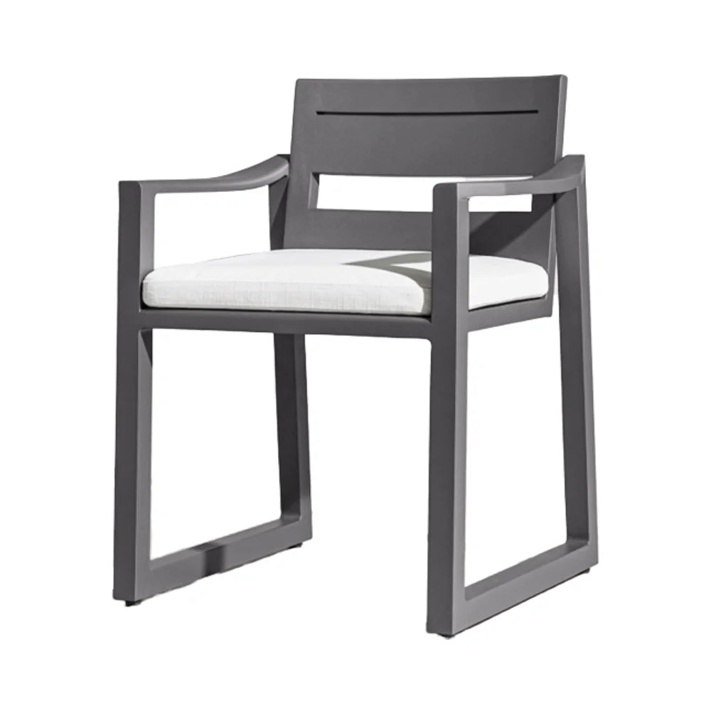 Custom Aluminium Dining Armchair Traditional Alfresco Outdoor Living Australia