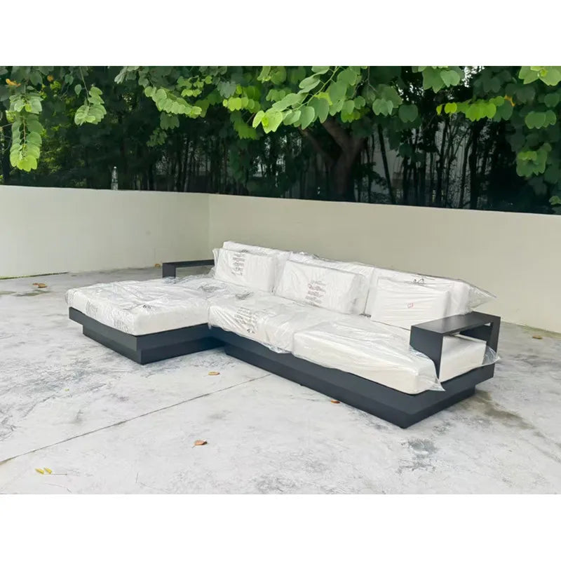 Modern Modular Aluminum Sectional Sofa Contemporary Alfresco Outdoor Living Australia