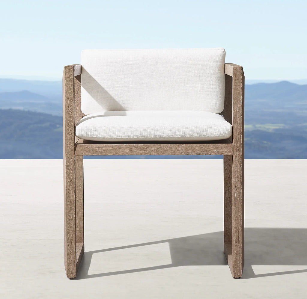 Designer Teak Dining Set Contemporary Alfresco Outdoor Living Australia