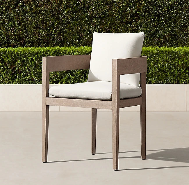 Custom Teak Dining Set Half Moon 8 Seater Alfresco Outdoor Living Australia