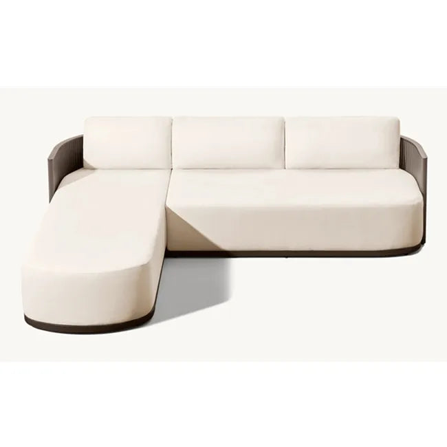 Custom Aluminium L-Shaped Lounge, Sectional, Alfresco Outdoor Living Australia