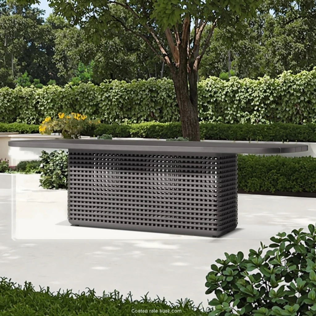 Custom Outdoor Furniture Aluminum Dining Table Alfresco Outdoor Living Australia