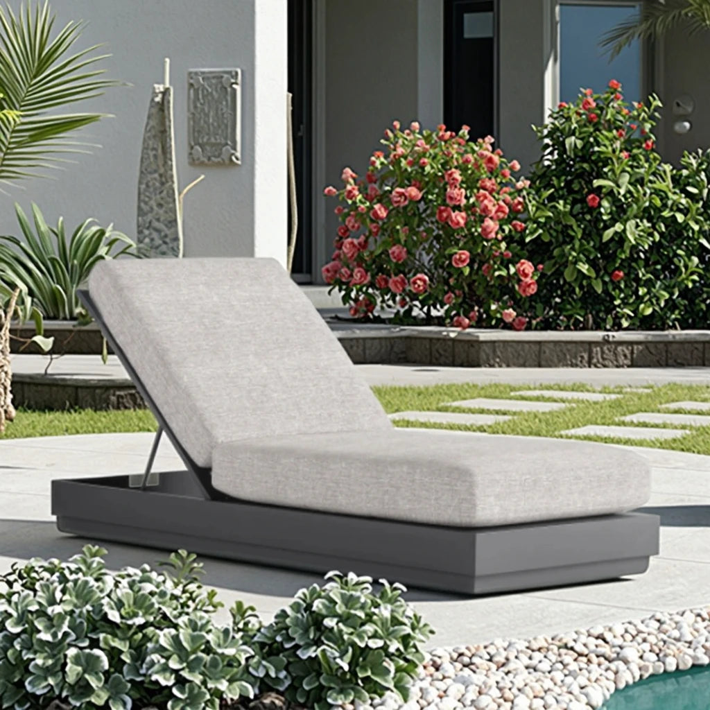 Custom Aluminium Sun Lounger Contemporary Alfresco Outdoor Living Australia