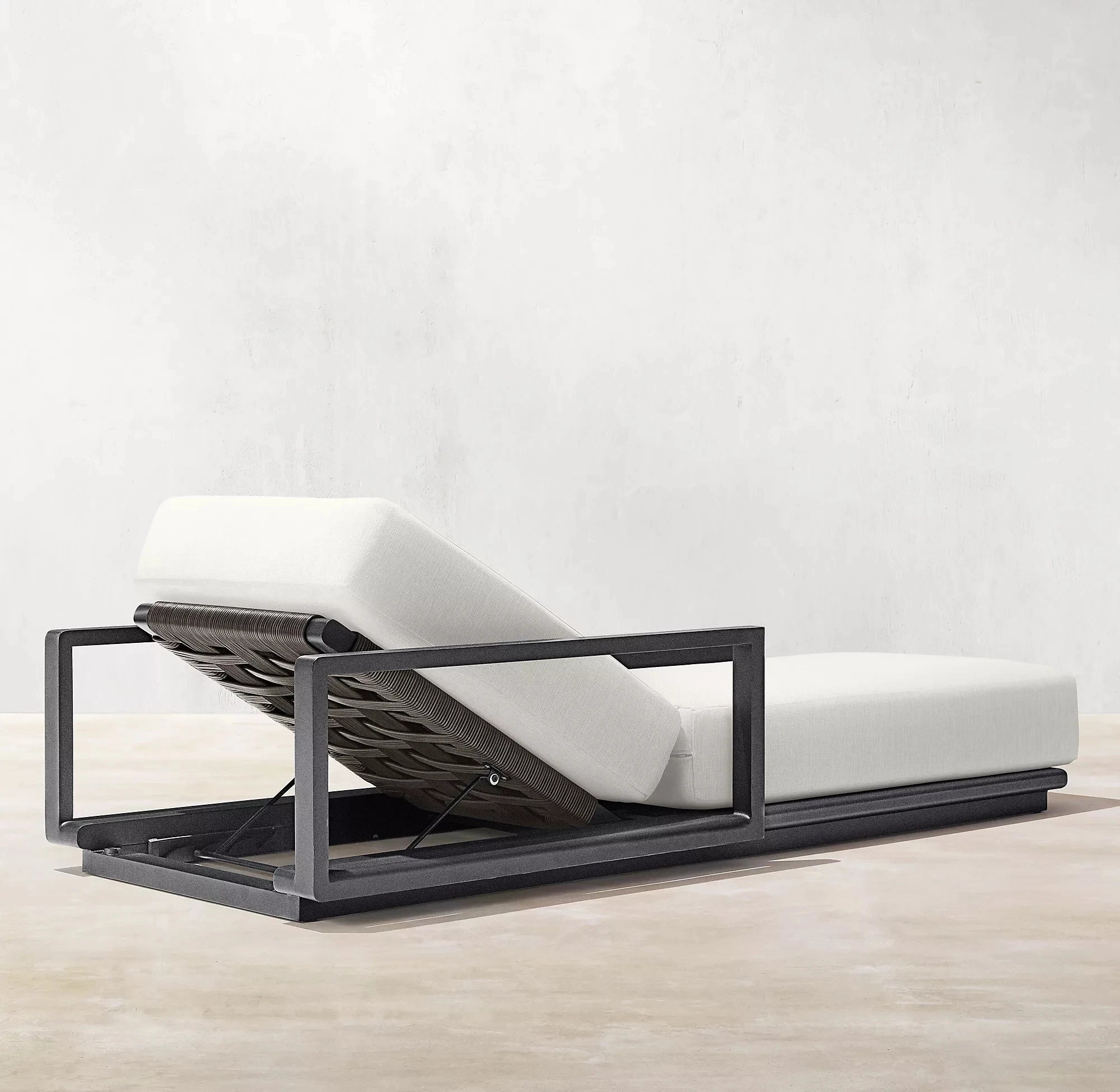 Custom Outdoor Daybed Aluminum Sun Lounger Modern Alfresco Outdoor Living Australia