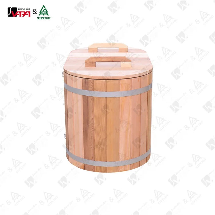 Cedar Cold Plunge Tub Stainless Steel Alfresco Outdoor Living Australia