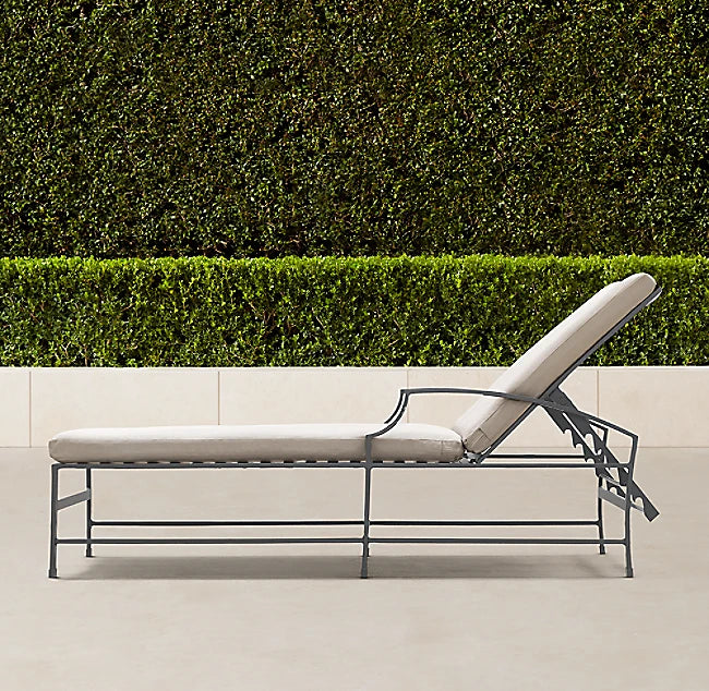 Designer Sun Lounger Contemporary Aluminium Alfresco Outdoor Living Australia